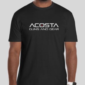 Acosta Black T-Shirt