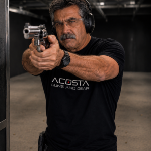 Acosta Black T-Shirt