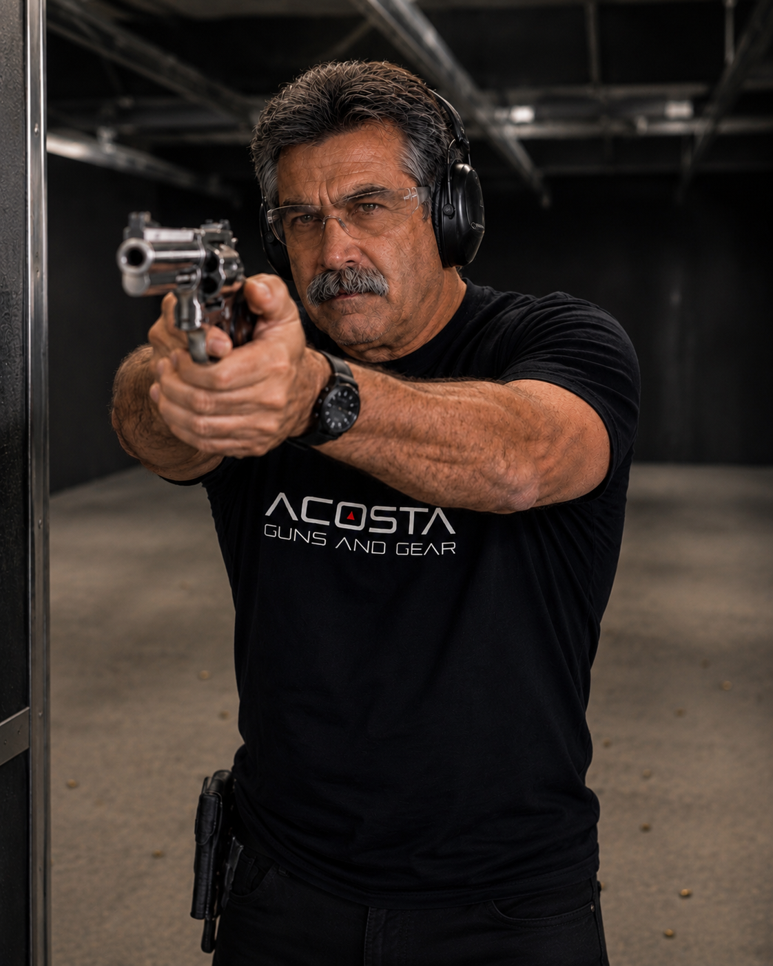 Acosta Black T-Shirt